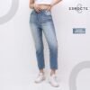 ESROCTE Celana Boyfriend High Waist Jeans Wanita P04 - Spray Whisker 26-38